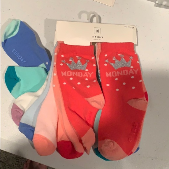 GAP Accessories New Days Of The Week Socks Gap 23 Years Poshmark